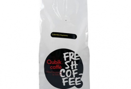 Qubik Caffe Zrnková káva Columbia Supremo 18