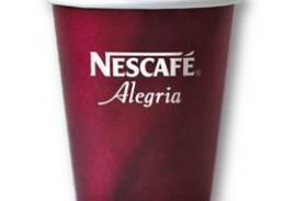 Papírové kelímky Nescafé Alegria